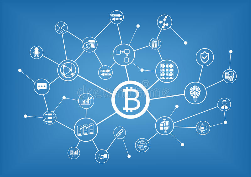 bitcoin-blockchain-illustration-background-83963061