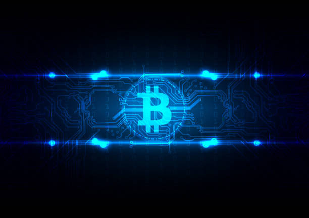 abstract-circuit-bitcoin-technology-background-illustration-vector-desing